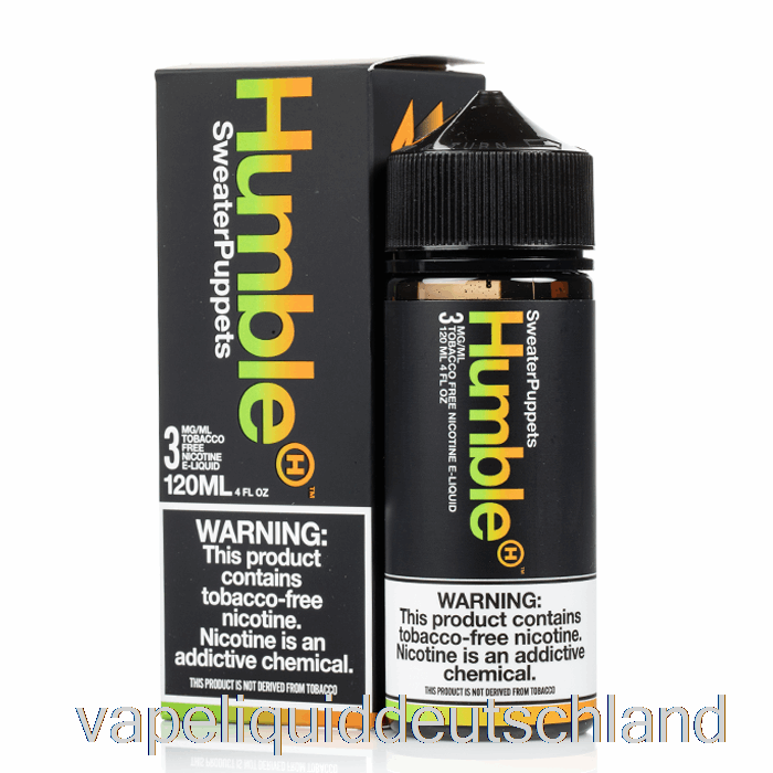 Pulloverpuppen – Humble Juice Co. - 120 Ml 3 Mg Vape-Flüssigkeit